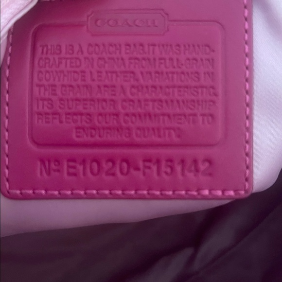 Coach signature patent leather, vintage - Picture 6 of 8